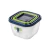KIT 4 POTES PLASÚTIL FITNESS AZUL LANCHEIRA POTINHO - comprar online