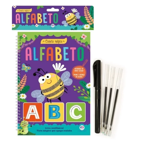 Livro caneta mágica Alfabeto