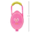 PORTA CHUPETA COM ALÇA BORBOLETA ROSA BUBA BICO - comprar online