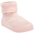MEIA COM SOLA COMFORT 22 PIMPOLHO ROSA/FLORES