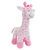 GIRAFINHA 40CM EM PELÚCIA ROSA BUBA GIRAFA - comprar online