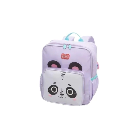 MOCHILA INFANTIL KOUII FILHOTIIS PANDA PANDI COSTAS
