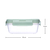 KIT 3 POTINHOS HERMÉTICOS VERDE BUBA - Ana Baby Store - Loja de Produtos e Acessórios Infantis