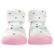 MEIA COM SOLA COMFORT 20 PIMPOLHO BRANCA/ELEFANTE - comprar online