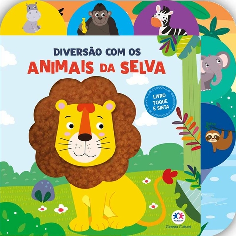 Toque e sinta - Diversão com os animais - Diversão com os animais da selva