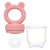 PORTA-FRUTINHA BUBA EM SILICONE URSINHO ROSA - Ana Baby Store - Loja de Produtos e Acessórios Infantis