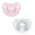 Kit 2 chupetas NUK tam 1 Sensitive Soft 100% Silicone Rosa/Branca - comprar online