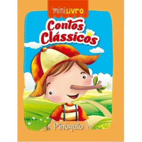 Mini livro contos clássicos: Pinóquio