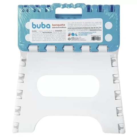 BANQUETA MULTIUSO DOBRÁVEL AZUL BUBA