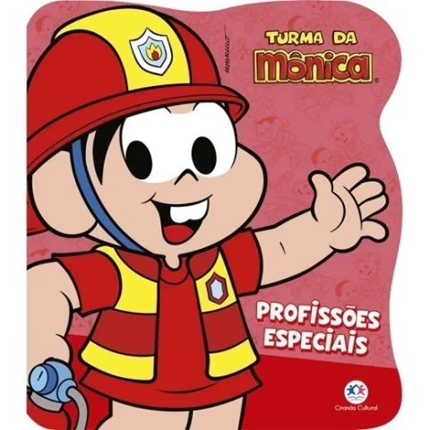 Livro cartonado Turma da Mônica - Profissões especiais