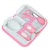 KIT HIGIENE 5 PEÇAS COM NECESSAIRE PIMPOLHO ROSA - comprar online