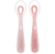 KIT 2 COLHERES EM SILICONE FASE 2 ROSA
