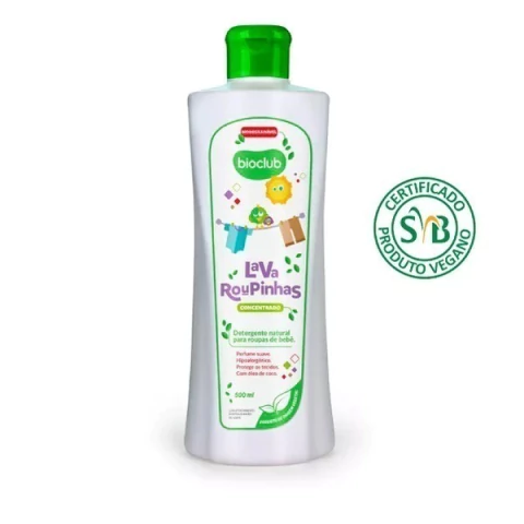 DETERGENTE LAVA ROUPAS 500ML BIOCLUB