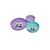 KIT 3 PRATOS COM VENTOSA KOUII PANDA PANDI - comprar online