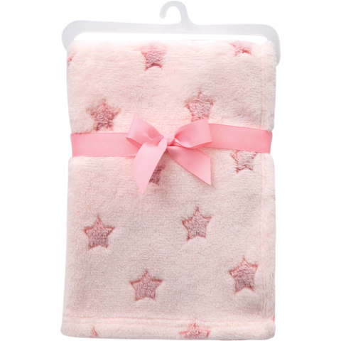 MANTINHA ESTRELINHAS ROSA BUBA MANTA