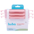 KIT 3 POTINHOS HERMÉTICOS ROSA BUBA