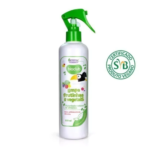 LIMPEZA DE FRUTAS E VEGETAIS 300ML BIOCLUB