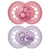 Imagem do KIT 2 CHUPETAS MAM 6+ MESES ORIGINAL BORRACHA NATURAL ROSA