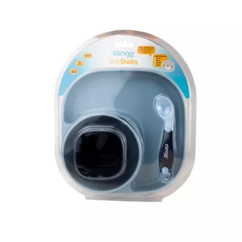 KIT ALIMENTAÇÃO 4 EM 1 CLINGO AZUL