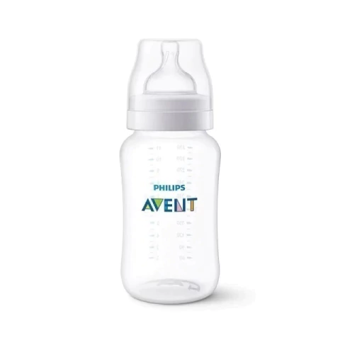 MAMADEIRA AVENT 330ML ANTI-COLIC CLÁSSICA TRANSPARENTE