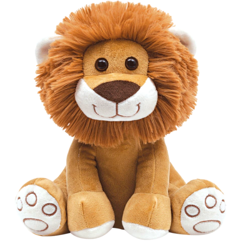 MEU LEÃOZINHO 25CM EM PELÚCIA BUBA LEÃO