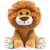 MEU LEÃOZINHO 25CM EM PELÚCIA BUBA LEÃO