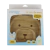 PRATO DE BAMBU COM VENTOSA E DIVISÓRIA URSO CLINGO