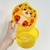 MARMITA 2 ANDARES COM TALHER TIGRE AMARELO POTE LANCHEIRA
