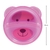 kit Prato Divisórias Ursinho Rosa + Colher Colher Termossensível + Babador Gumy - loja online