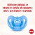 Kit 2 chupetas NUK tam 1 Sensitive Soft 100% Silicone Azul/Verde - loja online