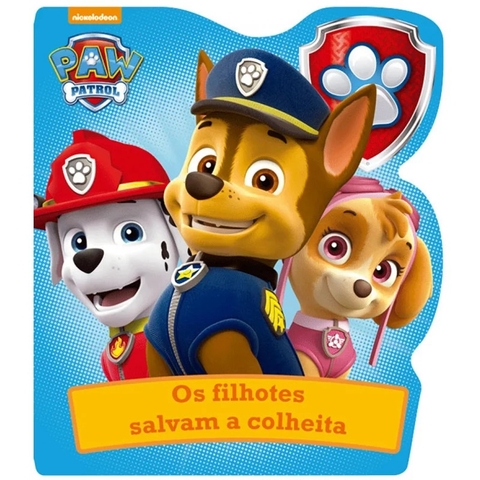 Livro cartonado - Patrulha Canina - Os filhotes salvam a colheita