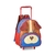 MOCHILA INFANTIL DE RODINHAS CACHORRO AZUL/VERMELHO