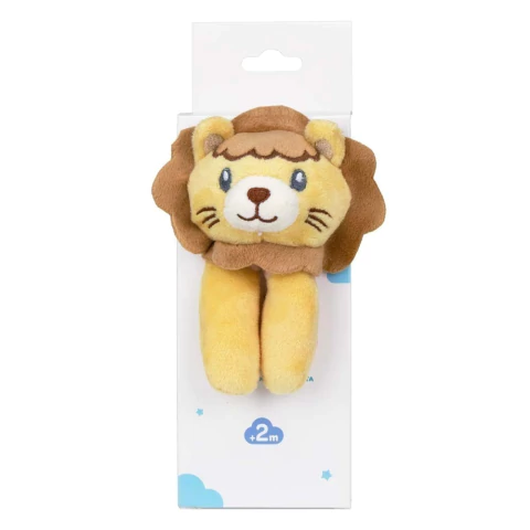 NANINHA COM PRENDEDOR DE CHUPETA PIMPOLHO LEÃO