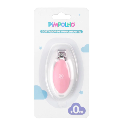 CORTADOR DE UNHA PIMPOLHO ROSA