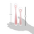 KIT 2 COLHERES EM SILICONE FASES 1 E 2 ROSA - comprar online