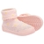 MEIA COM SOLA COMFORT 21 PIMPOLHO ROSA/FLORES