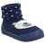 MEIA COM SOLA COMFORT 21 PIMPOLHO AZUL/URSO POLAR