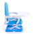 CADEIRA DE REFEIÇÃO PORTÁTIL POP AZUL COSCO - Ana Baby Store - Loja de Produtos e Acessórios Infantis