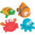KIT 4 BICHINHOS DE BANHO OCEANO BUBA - comprar online