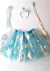 KIT FANTASIA FROZEN ELSA SAIA ACIMA DE 3 ANOS Elsa Fantasia Infantil Frozen Princesa Com Kit Varinha - comprar online