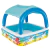 PISCINA INFLÁVEL 330 LITROS MOR COBERTA AMIGOS MAR BANHEIRA PISCINA BEBE
