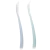 KIT 2 COLHERES EM SILICONE FASE 1 AZUL na internet