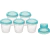 KIT 6 POTES PARA ARMAZENAR LEITE MATERNO BUBA - comprar online