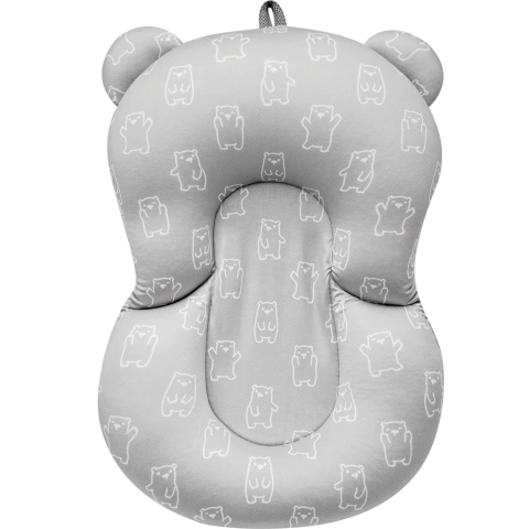 ALMOFADA DE BANHO URSINHO CINZA BUBA