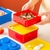 MARMITA 2 ANDARES QUADRADA COM COLHER LEGO POTE LANCHEIRA - comprar online
