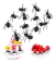 KIT 12 GARFINHOS FORMIGA LÚDICO INFANTIL LANCHEIRA - comprar online