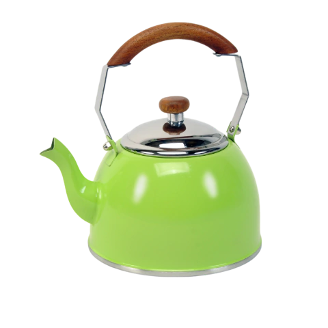 Pava Italia verde manzana - manija de madera. - comprar online