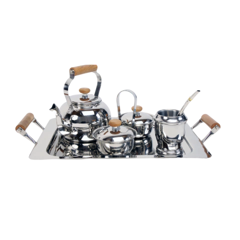 Juego de mate milano madera - 5 piezas. - comprar online