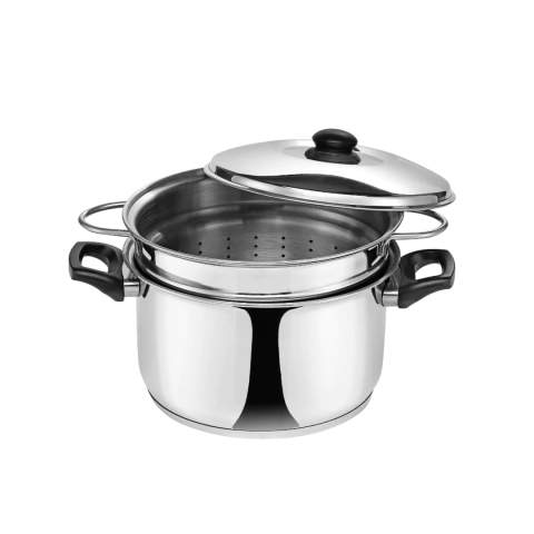Spaghettiera acero inox Merlot 24 x 20 - 6,5 Lts - 3 piezas. - comprar online