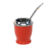 Mate térmico rojo.